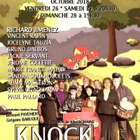 Affiche knock  26  27  28 oct 2018