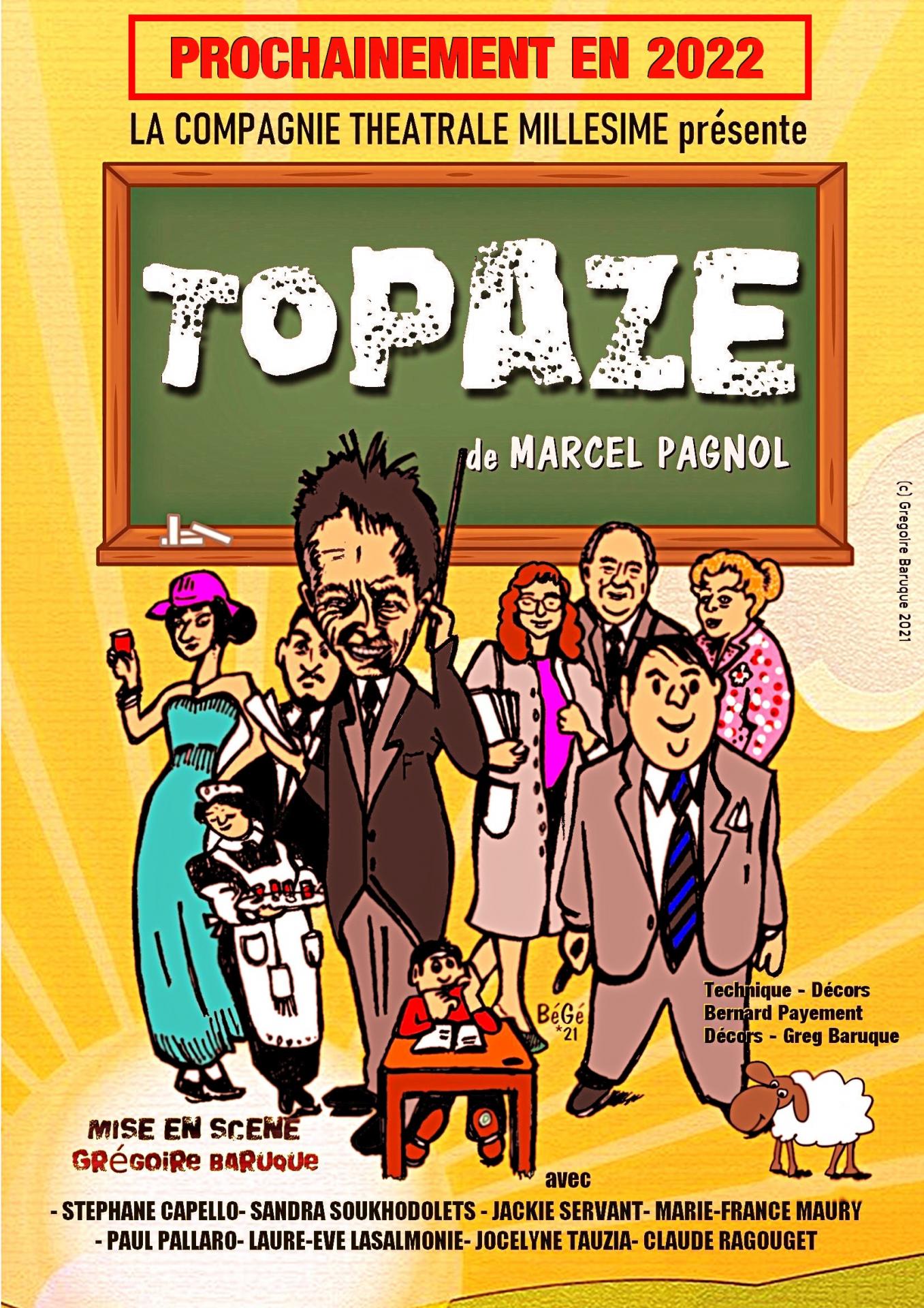 Prochainement TOPAZE 2022