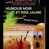 Humour noir et rire jaune  6 ET 7 AVRIL 2018